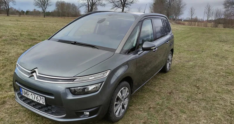 samochody osobowe Citroen C4 Grand Picasso cena 37800 przebieg: 157360, rok produkcji 2015 z Andrychów